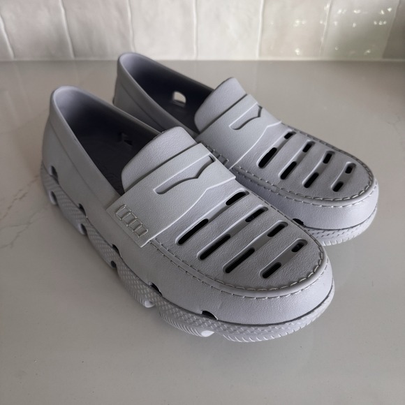 Cole Haan All Day Zero Grand 360 Men's 10 Gray Thick Rubber Penny Loafer Casual - Picture 1 of 9